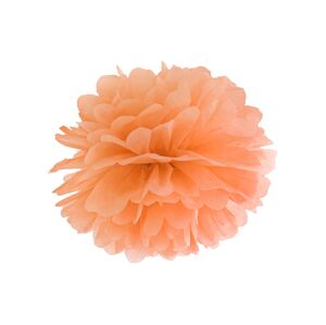 PartyDeco Pompom v tvare oranžového kvetu 35 cm