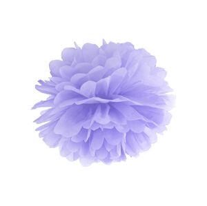 PartyDeco Pompom v tvare kvetu levanduľový 35 cm
