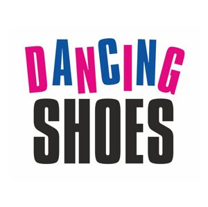 PartyDeco Samolepka na topánky - Tancujúce topánky