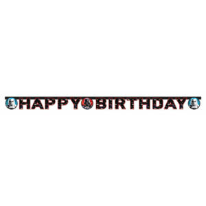 PartyDeco Banner Happy Birthday - Star wars