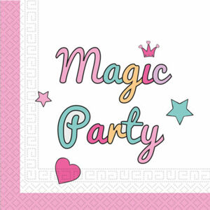 Procos Servítky Magic Party 33 x 33 cm 20 ks
