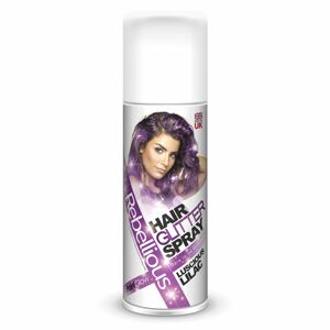 PGW Farebný sprej na vlasy s glitrami - 125 ml rôzne farby Farba: fialová
