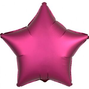 Amscan Fóliový balón Hviezda - Ružová 43 cm