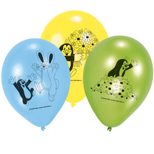 Amscan 6 latexových balónov - Krtko