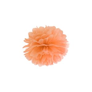PartyDeco Pompom v tvare oranžového kvetu 25 cm