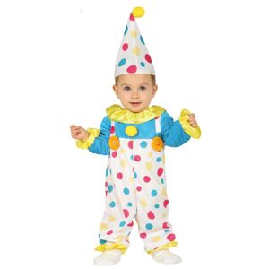 Guirca Detský kostým - Malý klaun Veľkosť najmenší: 12 - 18 mesiacov