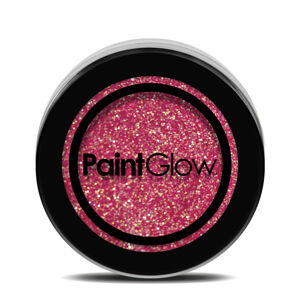 PGW UV Glitter Farba na tvár - rôzne farby Farba: červená