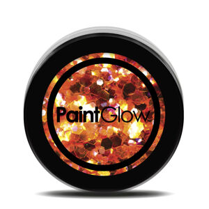 PGW Holographic Farba na tvár - rôzne farby Farba: oranžová