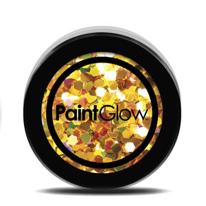 PGW Holographic Farba na tvár - rôzne farby Farba: žltá