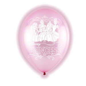 Amscan Latexové balóny LED Disney Princezné 5 ks