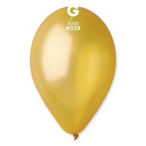 Gemar Balónik metalický zlatý 26 cm