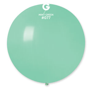 Gemar Guľatý pastelový balónik 80 cm zelená mäta