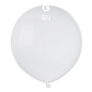 Gemar Balón pastelový biely 48 cm