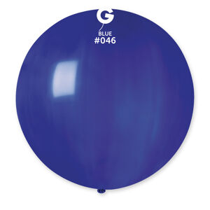 Gemar Guľatý pastelový balónik 80 cm modrý