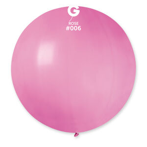 Gemar Guľatý pastelový balónik 80 cm ružový
