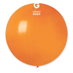 Gemar Guľatý pastelový balónik 80 cm oranžový