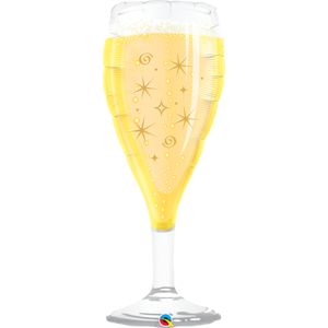 Qualatex Fóliový balón - Pohár so šampanským