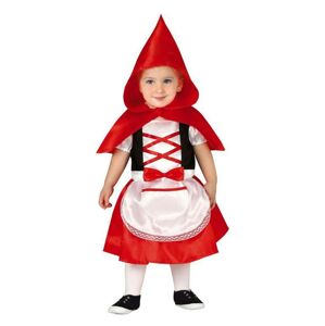 Guirca Detský kostým pre najmenších - Červená Čiapočka Veľkosť najmenší: 6 - 12 mesiacov