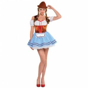 Amscan Dámsky kostým - Bavorské dievča (Oktoberfest) Veľkosť - Dospelí: M