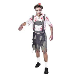 Amscan Pánsky kostým - Zombie Bavorský muž (Oktoberfest) Veľkosť - Dospelí: M