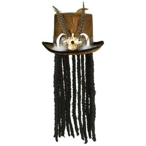 Amscan Voodoo klobúk s dredmi