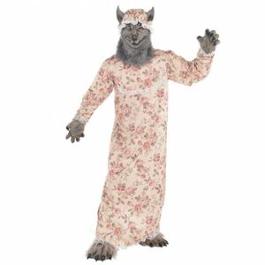 Amscan Pánsky kostým - Vlk prezlečený za starú mamu Veľkosť - Dospelí: PLUS