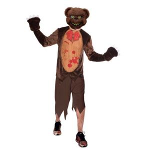 Amscan Pánsky kostým - Desivý medveď Veľkosť - dospelý: M/L