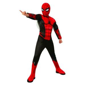 Rubies Detský kostým - Svalnatý Spiderman deluxe čierny Veľkosť - deti: L