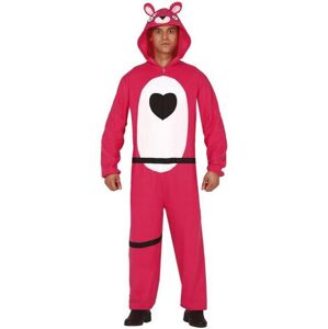 Guirca Pánsky kostým - Teddy bear ružový (Fortnite)