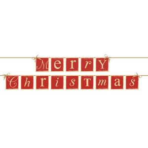PartyDeco Banner Merry Christmas
