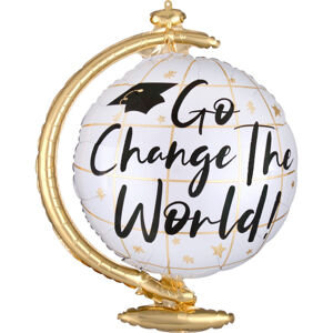 Amscan Fóliový balón - Go Change the World (Choď zmeniť svet)