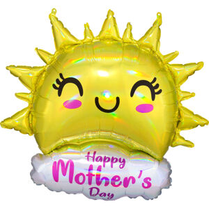 Amscan Fóliový balón Slnko - Deň Matiek