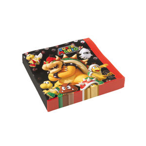 Amscan Servítky - Super Mario 33 x 33 cm 20 ks