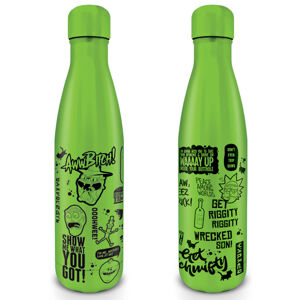 Pyramid Kovová fľaša na nápoj Rick and Morty 550 ml