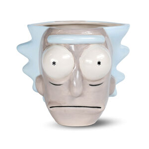 Pyramid Tvarovaný 3D hrnček Rick and Morty (Rick Head)