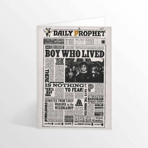 Minalima Skladaná karta Harry Potter - The daily prophet