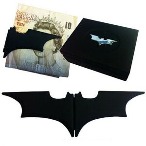 Noble Skladací klip na peniaze - Batarang (čierny)
