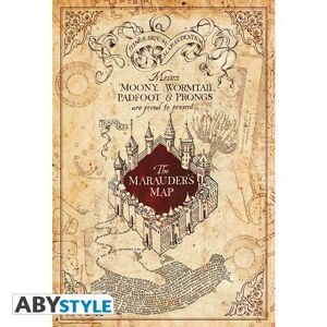 ABY style Plagát Harry Potter - Mapa záškodníkov 91,5 x 61 cm