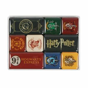Half Moon Bay Súprava magnetov Harry Potter - Houses set