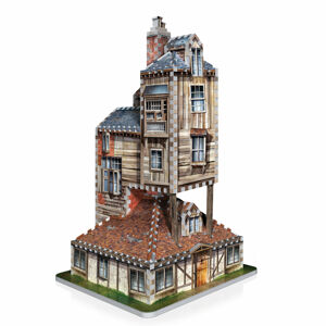 3D Wrebbit Harry Potter 3D Puzzle - Rodinný dom Weasleyovcov