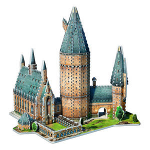 3D Wrebbit Harry Potter 3D Puzzle - Veľká sieň