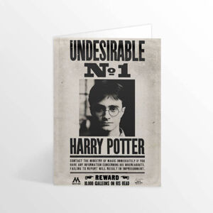 Minalima Pohyblivá pohľadnica Harry Potter - Ministry Undesirable No.1