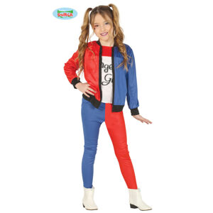 Guirca Harley Quinn - detský kostým Veľkosť - deti: XL