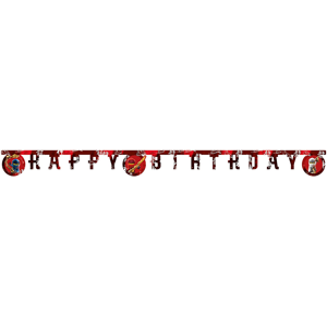 Procos Banner Happy Birthday - Lego Ninjago
