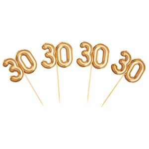 Godan Ozdoby na cupcakes - 30 zlatá