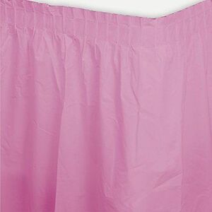 Amscan Banketová sukňa ružová 426 x 73 cm