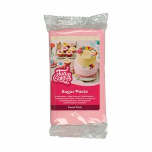Funcakes Ružový rolovaný fondant Sweet Pink (farebný fondán) 250g