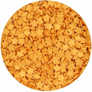 Funcakes Zlaté hviezdičky - Golden Star - cukrové zdobenie 60g