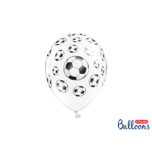 PartyDeco Latexové balóny - Futbal