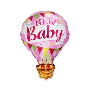 Godan Fóliový balón - New baby ružový 60 cm
